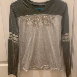 PINK long sleeve top